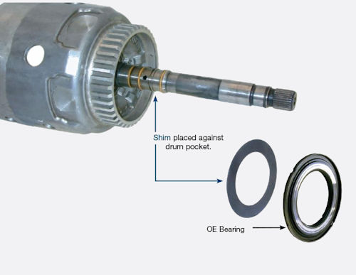 77409-15 Input Drum Shim Pack