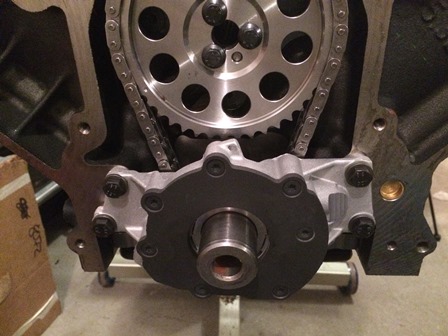 SLP 55001 Oil Pump installed