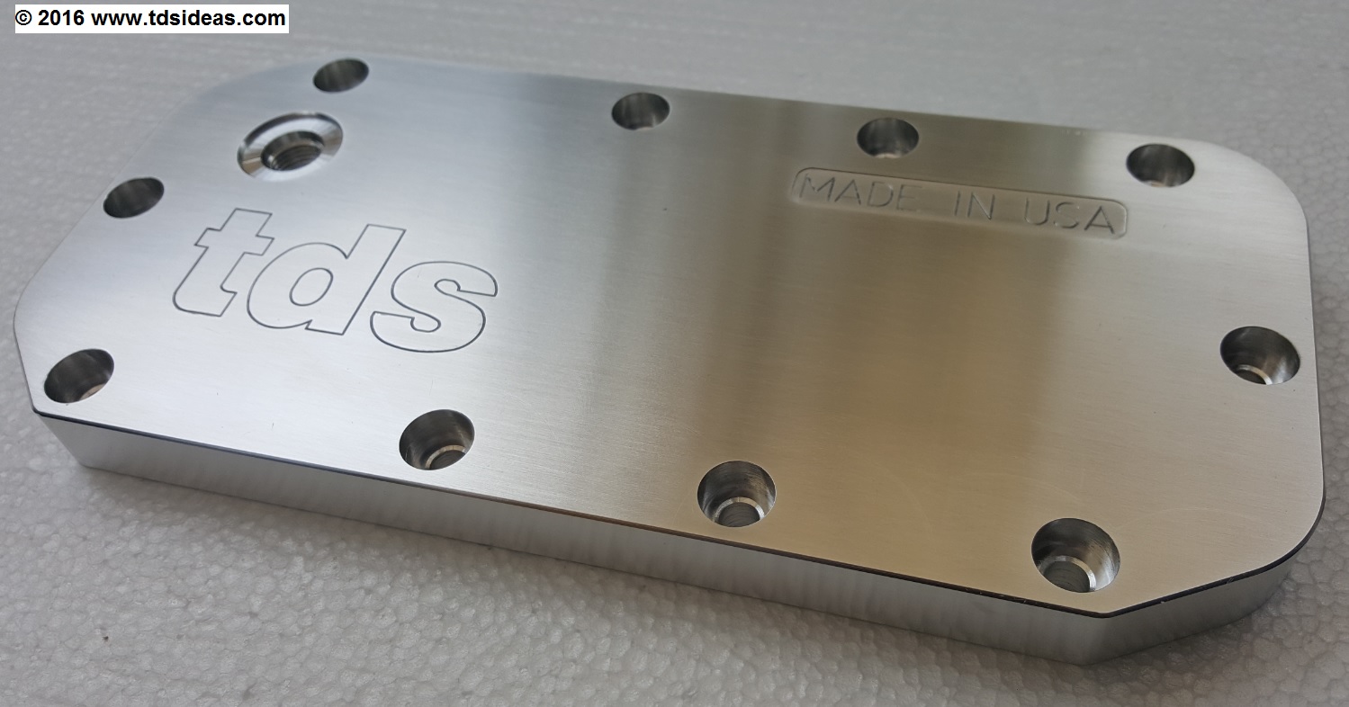 TDS Dana 300 Billet Cover Plate