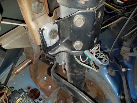Removing the CJ7 steering column