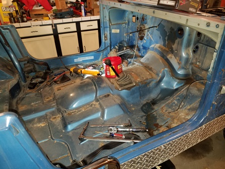 CJ7 tub stripped