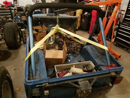 Tearing Down the CJ7