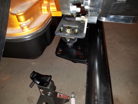 Transmission mount spacers