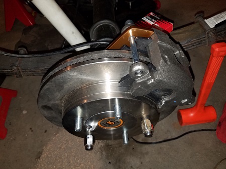 TSM Manufacturing 86 CJ7 Rear Disc Brake Kit